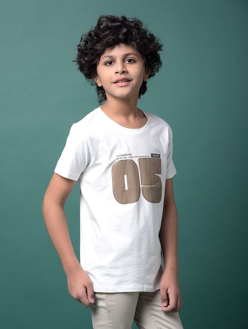boys printed short sleeve regular fit t-shirt - 21956754 -  Standard Image - 2