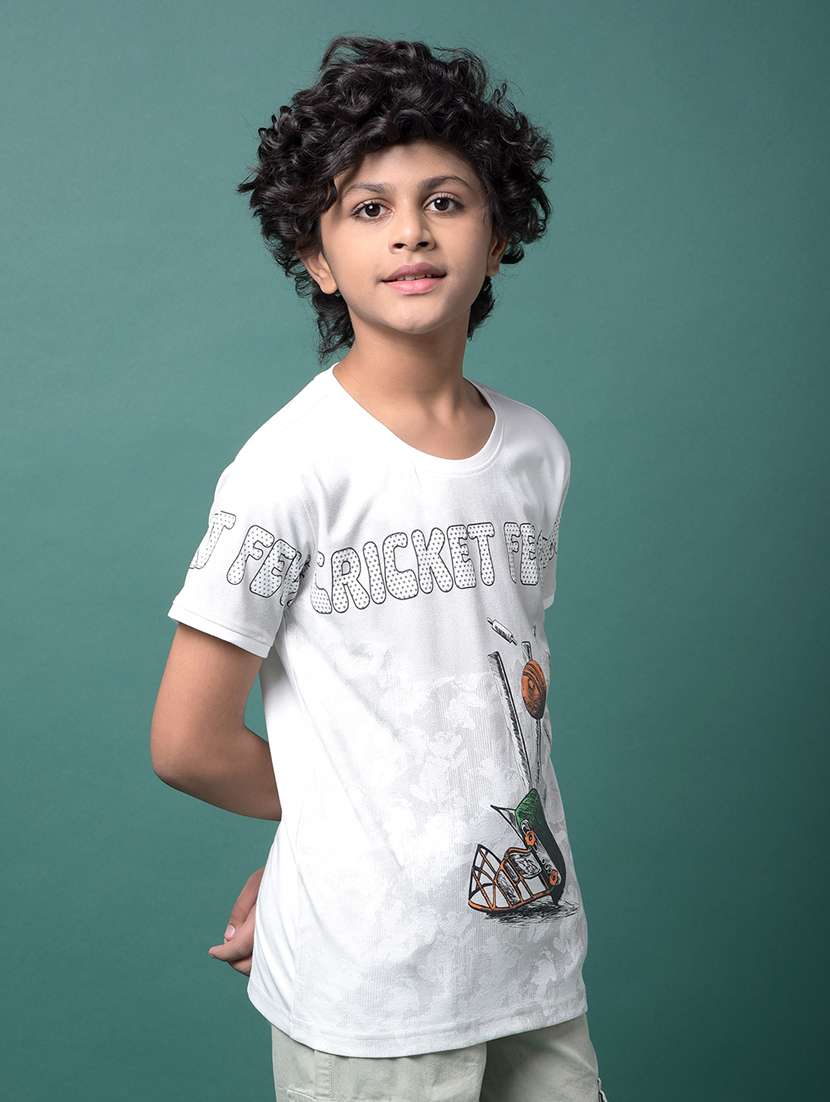 boys printed short sleeve regular fit t-shirt - 21956774 -  Standard Image - 2