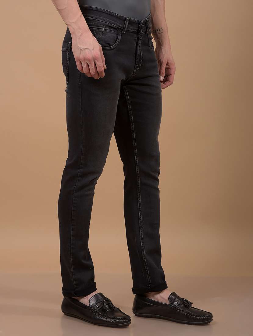 men washed mid rise full length jeans - 21956812 -  Standard Image - 2