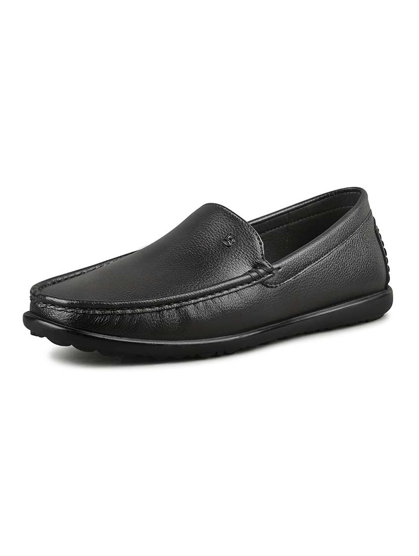 men black slip on loafer - 21956958 - Standard Image - 2