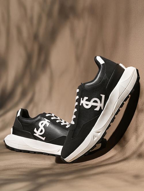men black lace up sneaker - 21956995 - Standard Image - 0