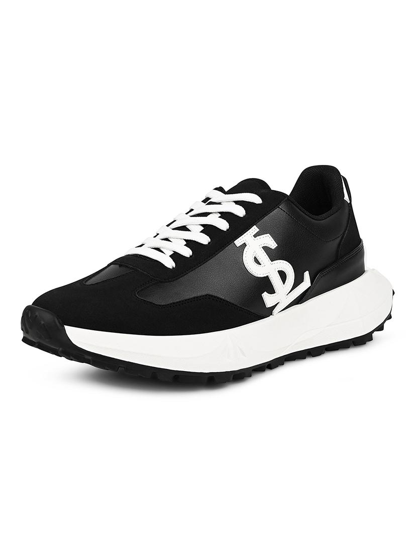men black lace up sneaker - 21956995 - Standard Image - 2