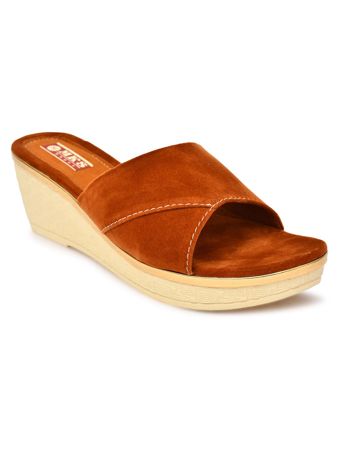 women tan slip on wedge - 21957094 -  Zoom Image - 0
