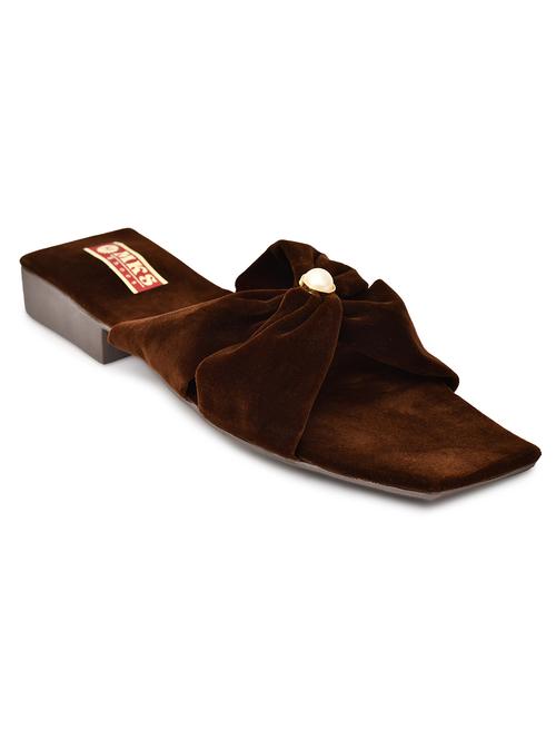 women embellished slip on flat sandal - 21957098 -  Standard Image - 0