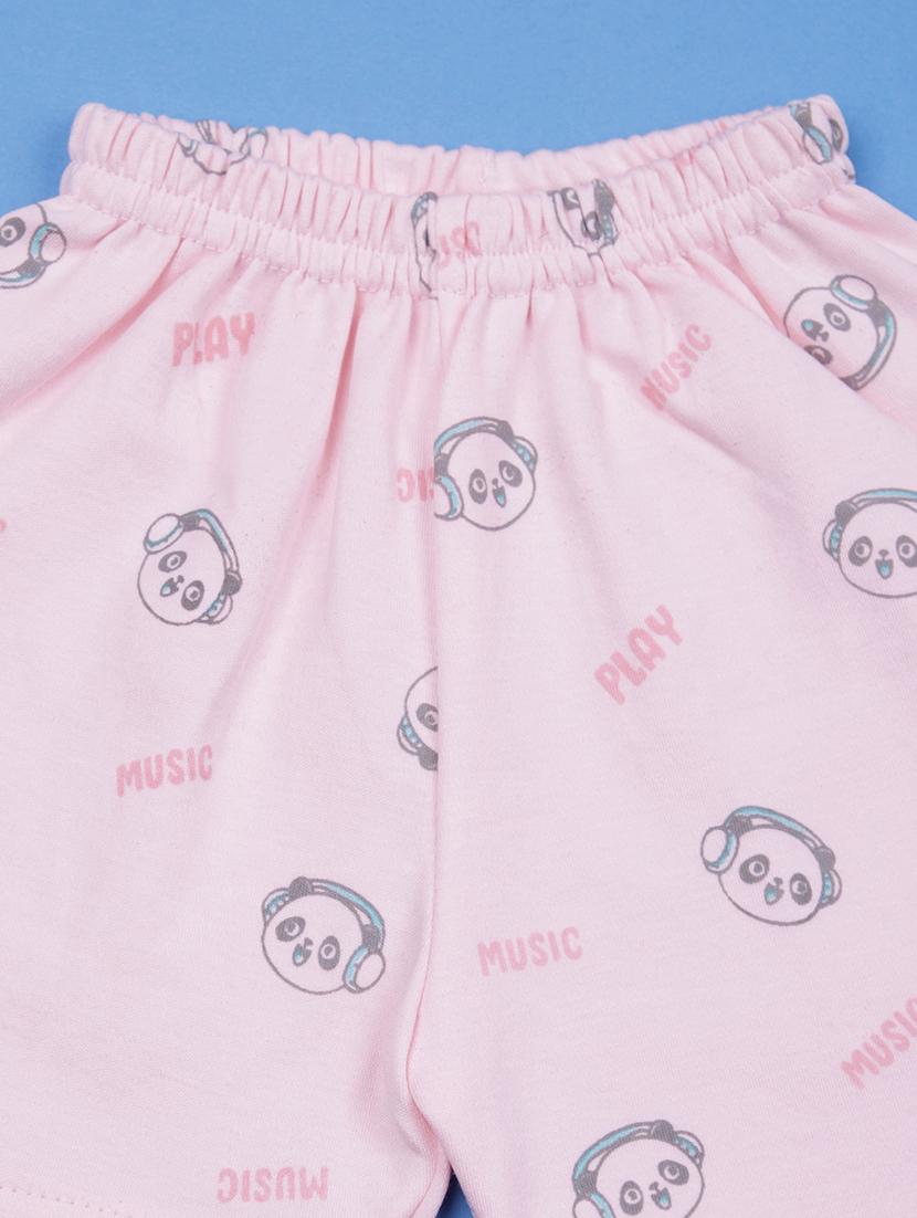 kids printed t-shirt and shorts co-ord set - 21957561 - Standard Image - 2