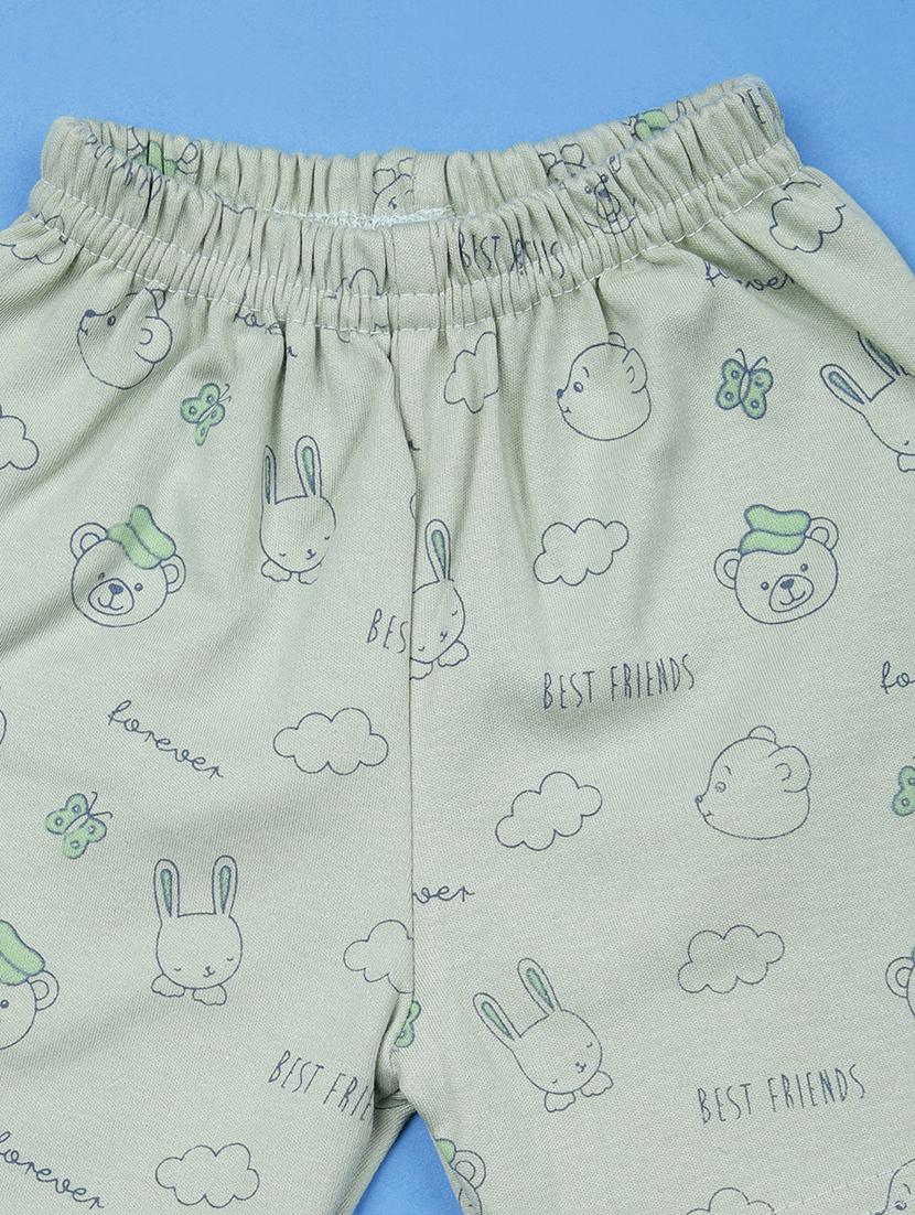 kids printed t-shirt and shorts co-ord set - 21957562 - Standard Image - 2