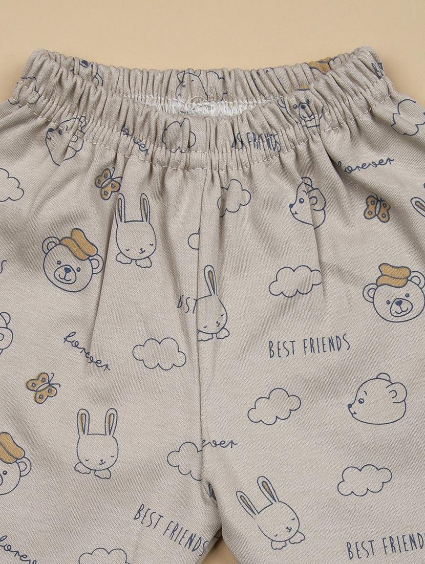 kids printed t-shirt and shorts co-ord set - 21957565 - Standard Image - 2