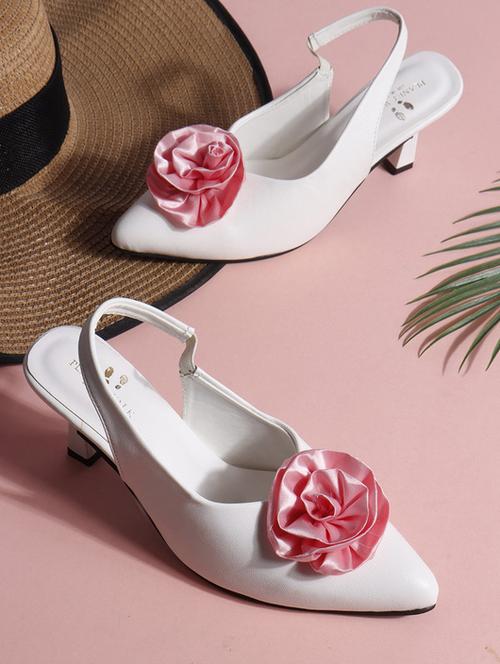 women white back strap sandal - 21957755 - Standard Image - 0