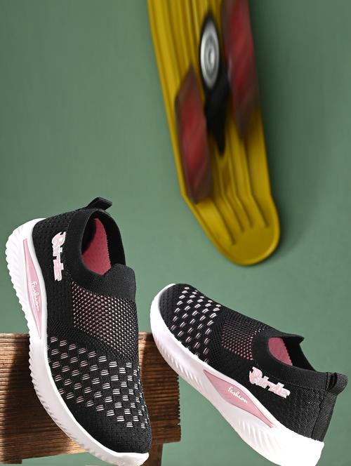 women black slip on casual shoe - 21957765 -  Standard Image - 0