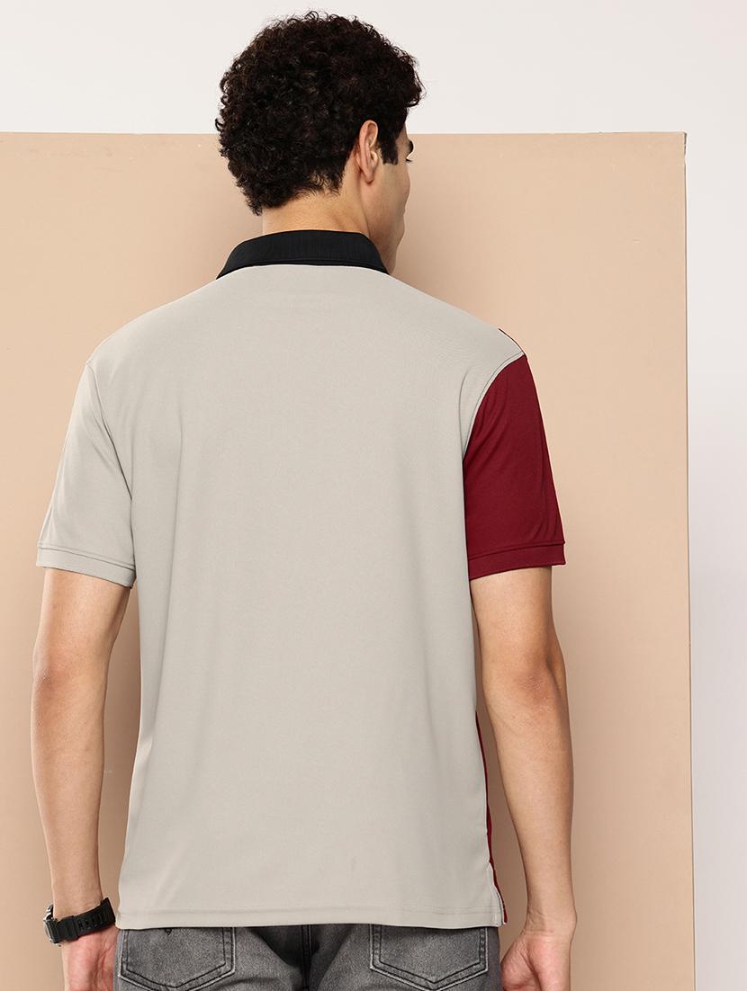 men front & back print round neck oversized t-shirt - 21957902 - Standard Image - 2