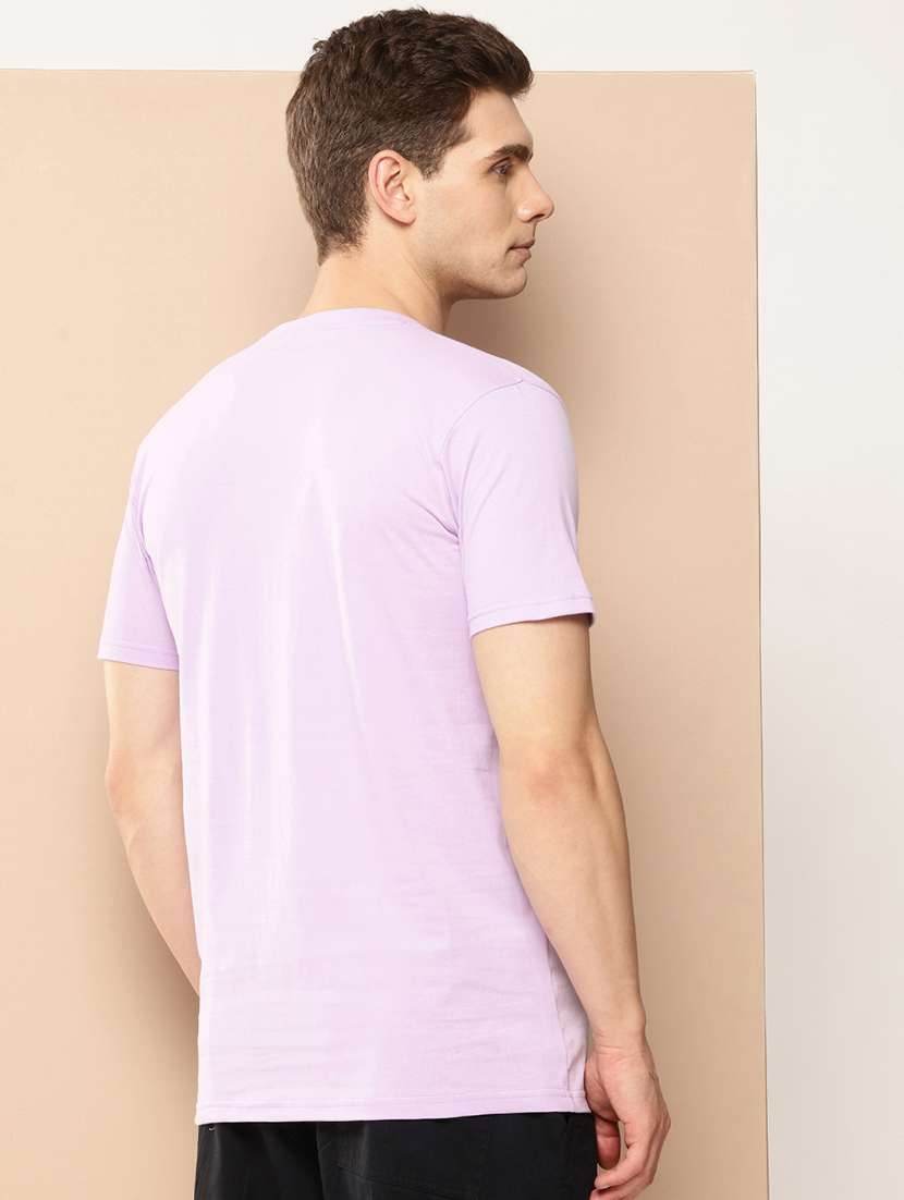 men front & back print round neck oversized t-shirt - 21957914 -  Standard Image - 2