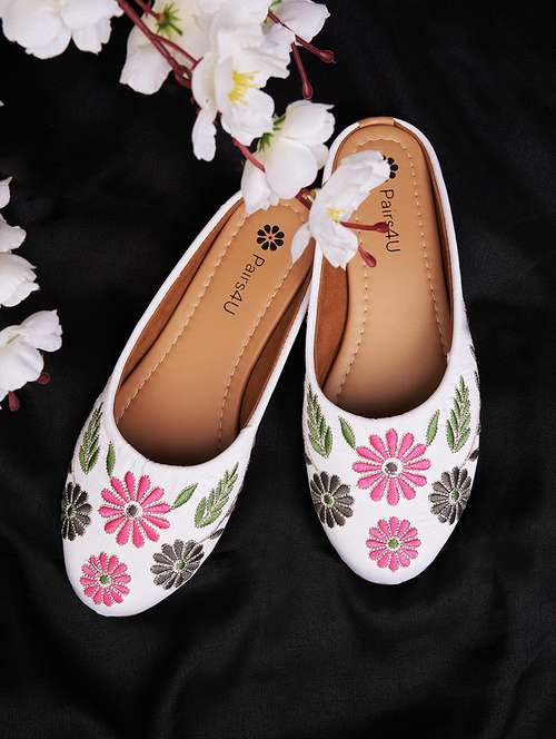 women embroidered slip on mule - 21958243 -  Standard Image - 0