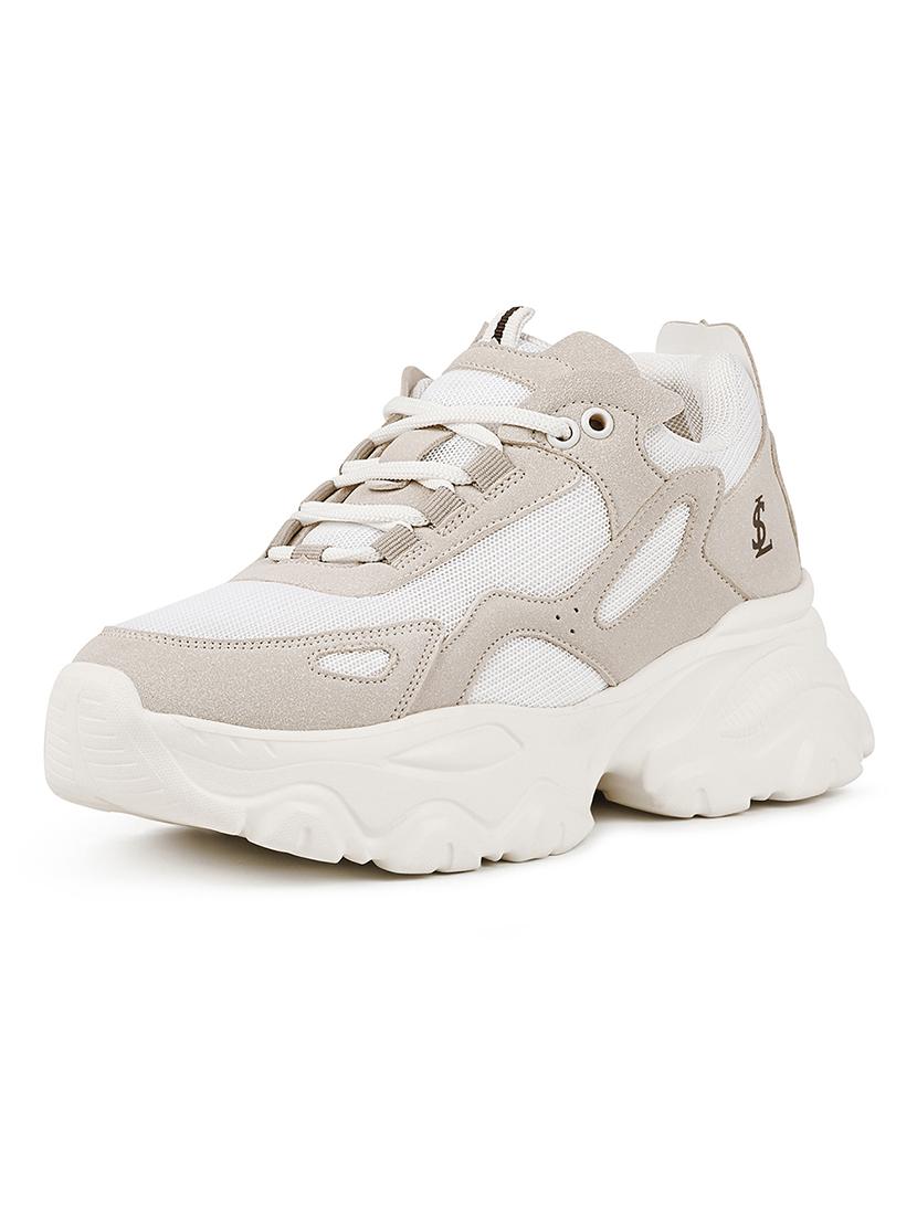 women solid lace up sneaker - 21958409 - Standard Image - 2