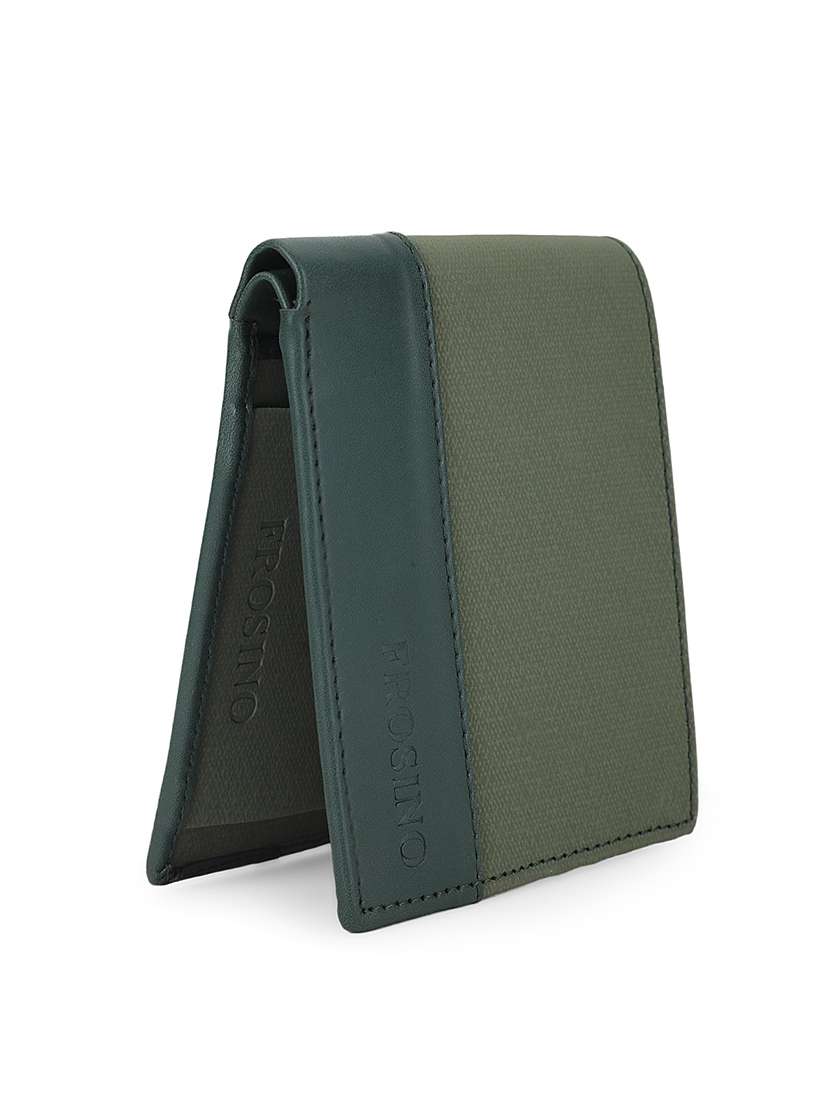 men green leatherette wallet - 21958467 -  Standard Image - 2