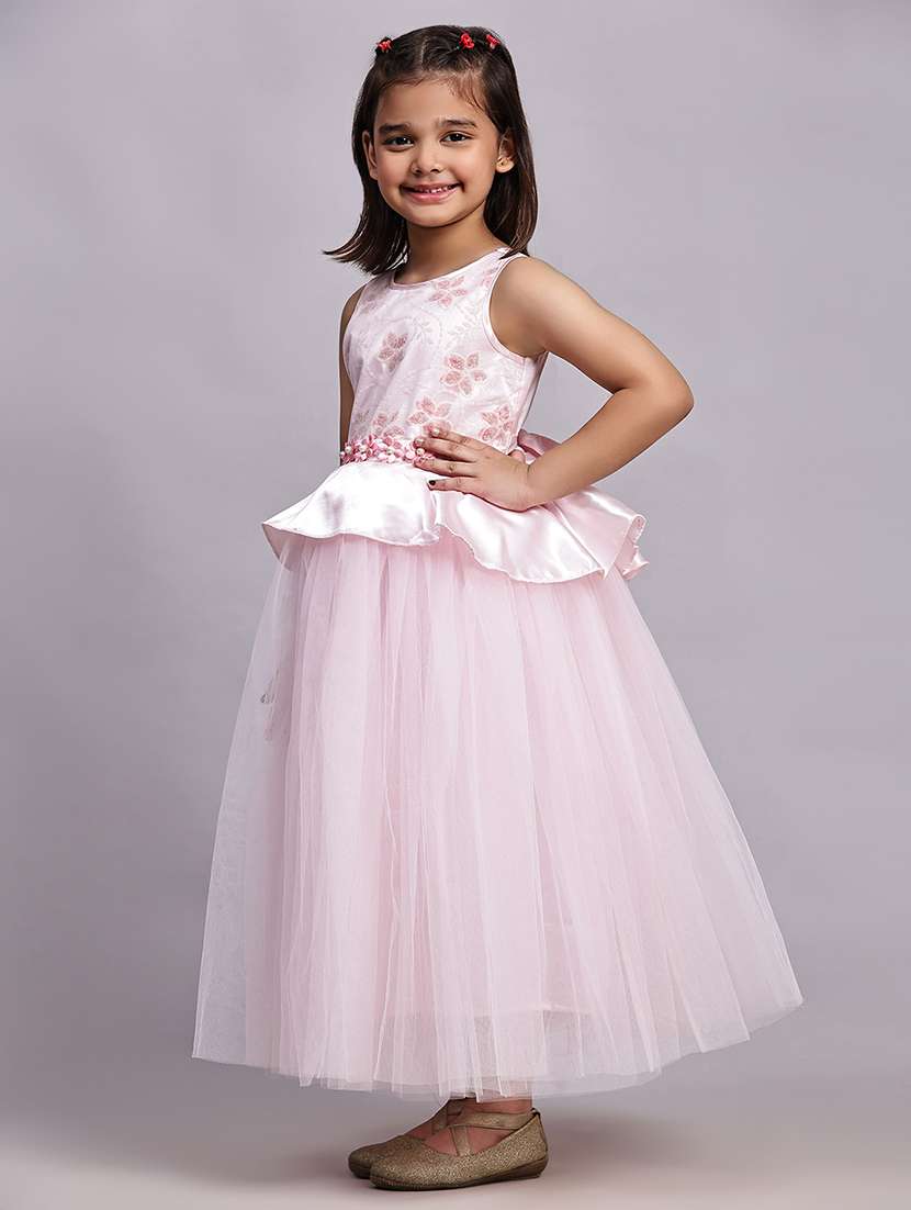 girls embellished sleeveless fit & flare maxi dress - 21958480 -  Standard Image - 2