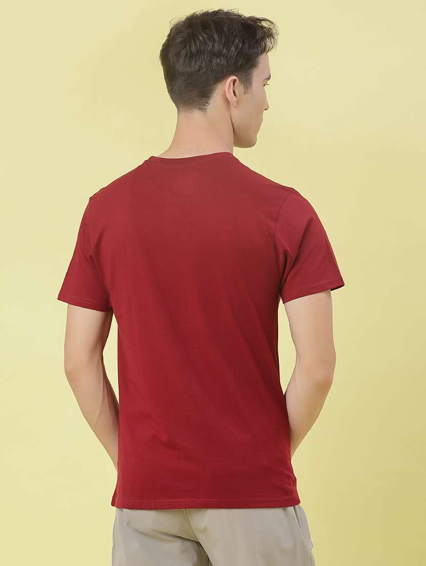 men solid short sleeve regular fit t-shirt - 21958854 -  Standard Image - 2