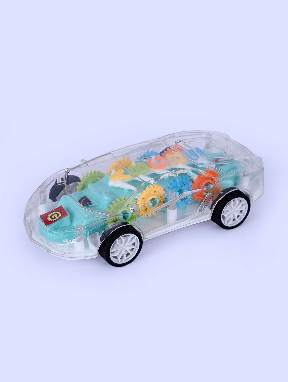 transparent toy car with multi-colored gears - 21958956 -  Standard Image - 2