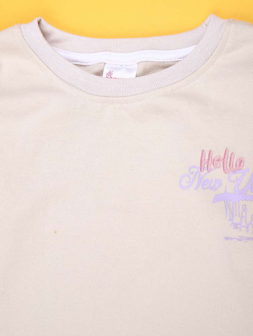 girls printed long sleeve swwatshirt  - 21959653 -  Standard Image - 2