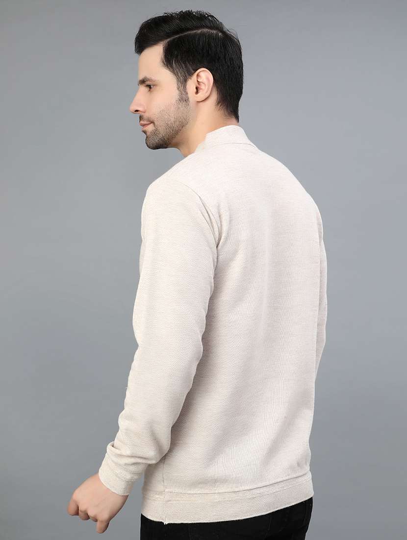 men solid long sleeve regular fit pullover  - 21959709 -  Standard Image - 2