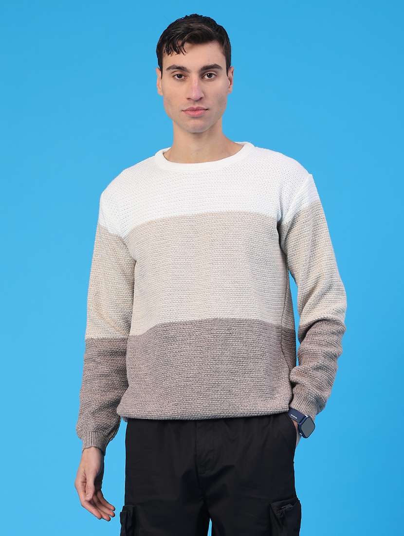 men self designed long sleeve pullover - 21959715 -  Standard Image - 2