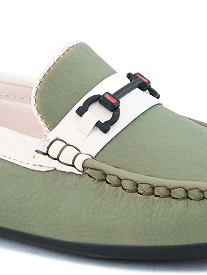 boys solid leatherette slip on loafer - 21960183 - Standard Image - 2