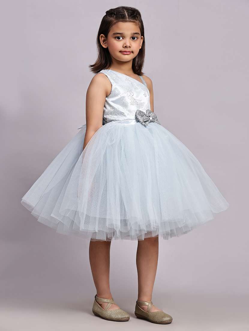 girls embellished sleeveless fit & flare dress - 21960344 -  Standard Image - 2