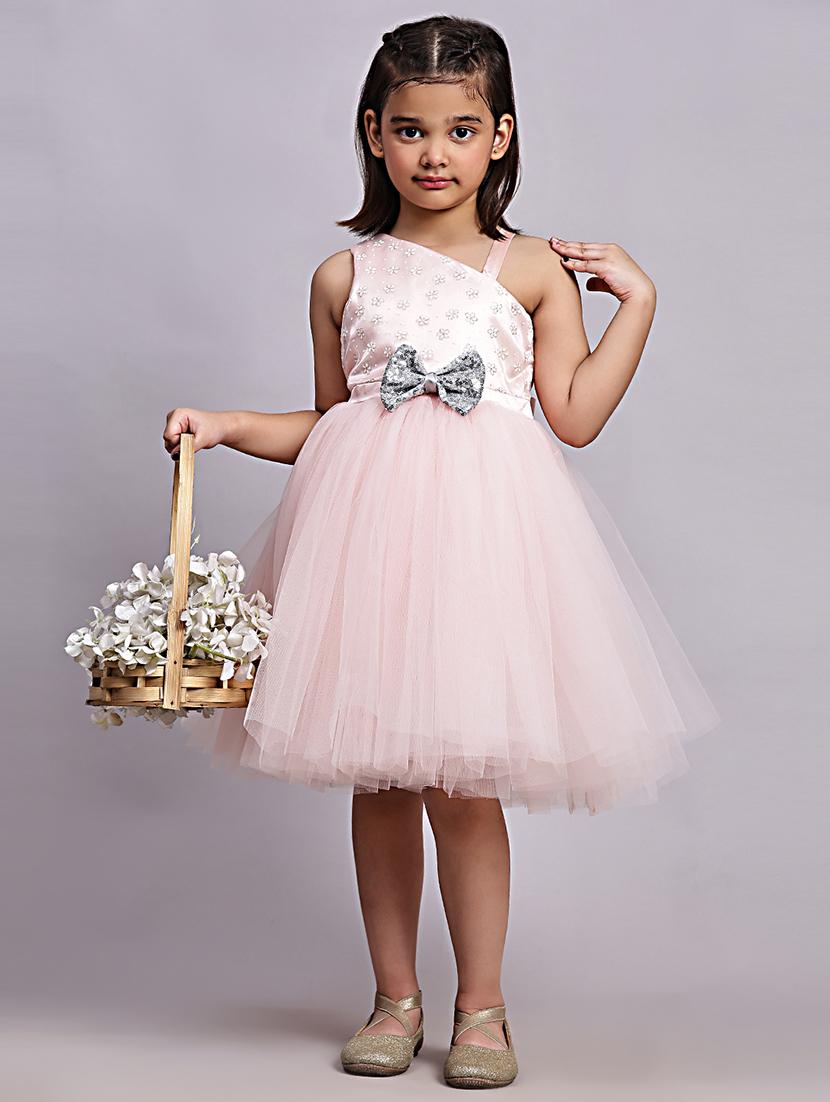 girls embellished sleeveless fit & flare dress - 21960345 - Standard Image - 2
