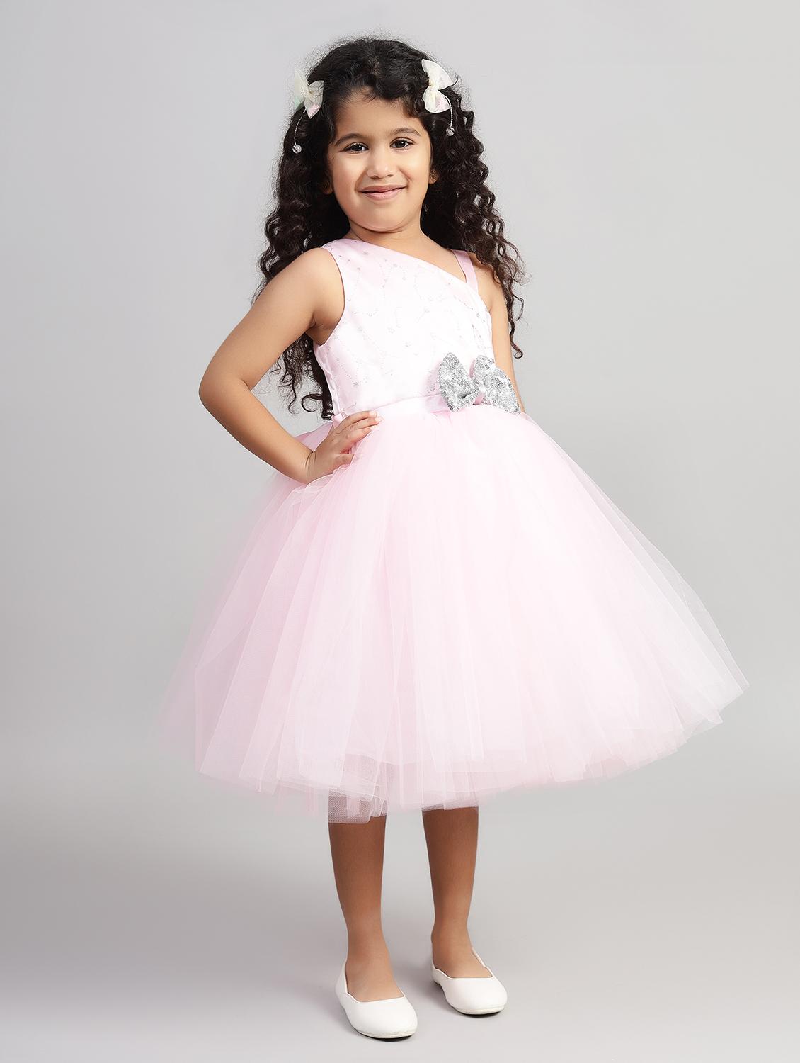 girls embellished sleeveless fit & flare dress - 21960346 - Standard Image - 2