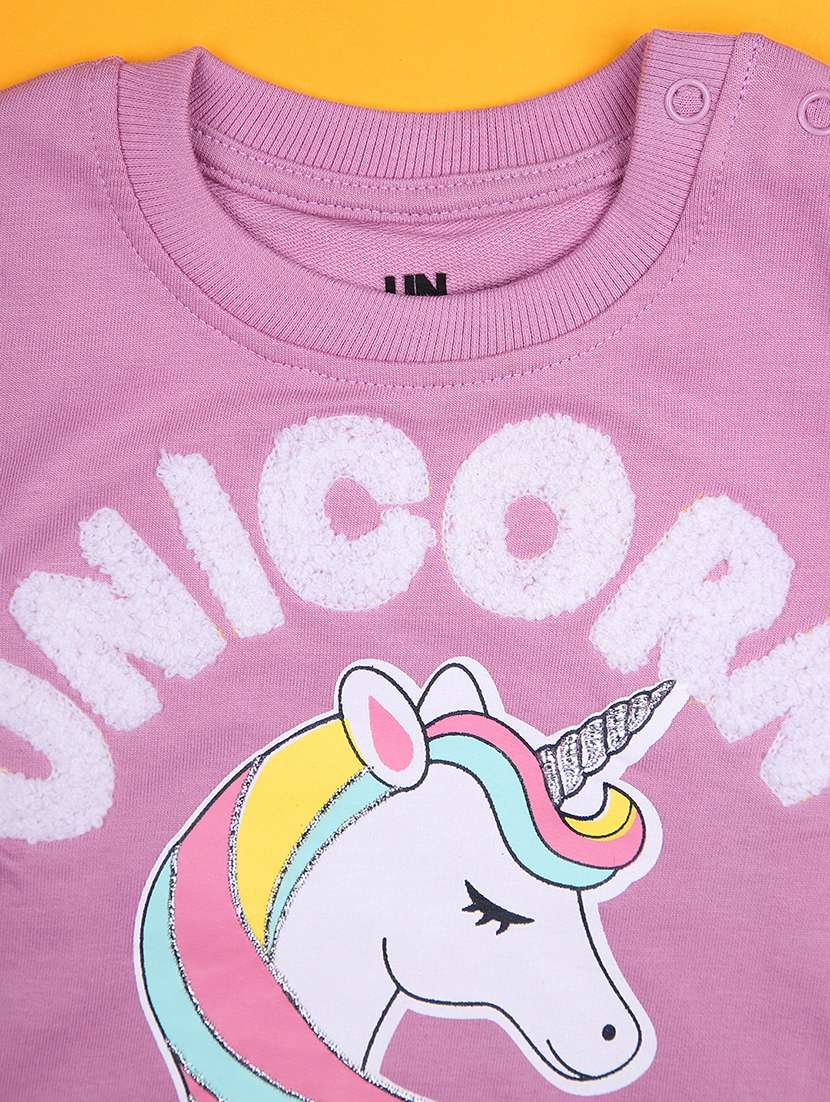 girls printed long sleeve full length set - 21961198 - Standard Image - 2