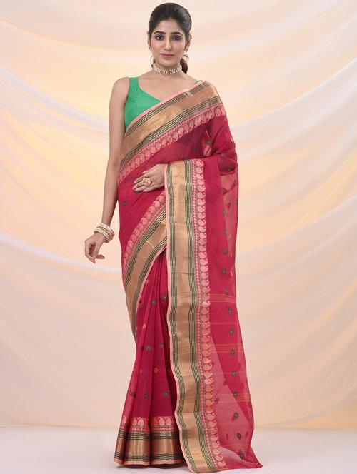 women self design tant saree - 21961425 - Standard Image - 0