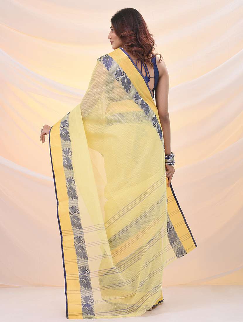 women self design tant saree - 21961430 - Standard Image - 2