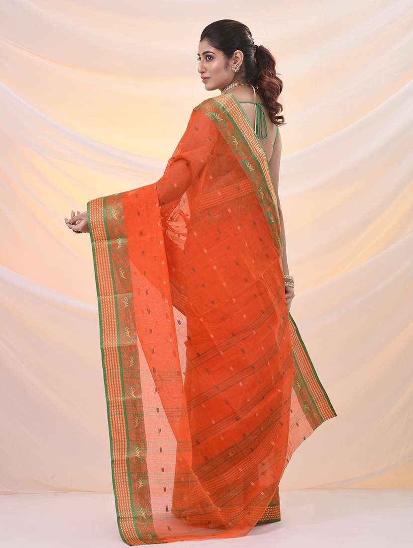 women self design tant saree - 21961431 - Standard Image - 2