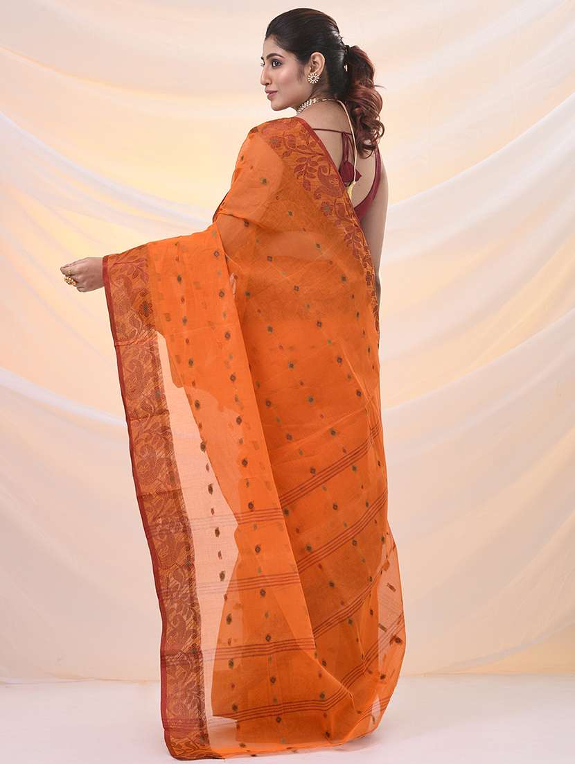 women self design tant saree - 21961432 - Standard Image - 2