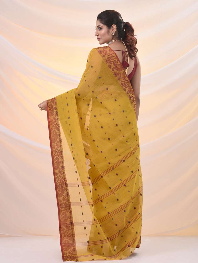 women self design tant saree - 21961436 -  Standard Image - 2