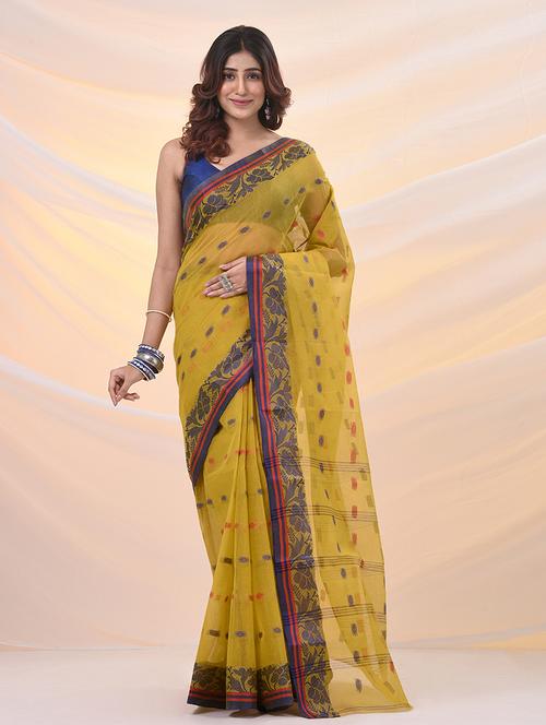 women self design tant saree - 21961438 - Standard Image - 0