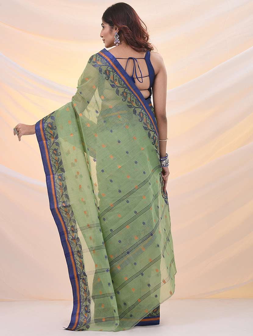 women self design tant saree - 21961440 -  Standard Image - 2