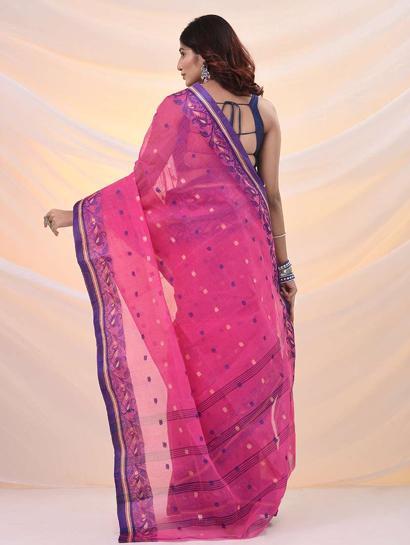 women self design tant saree - 21961442 -  Standard Image - 2