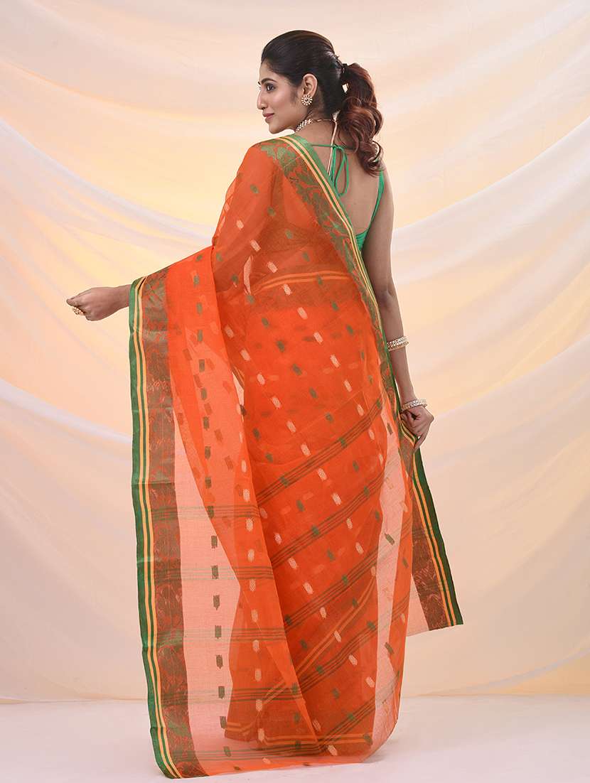 women self design tant saree - 21961443 - Standard Image - 2