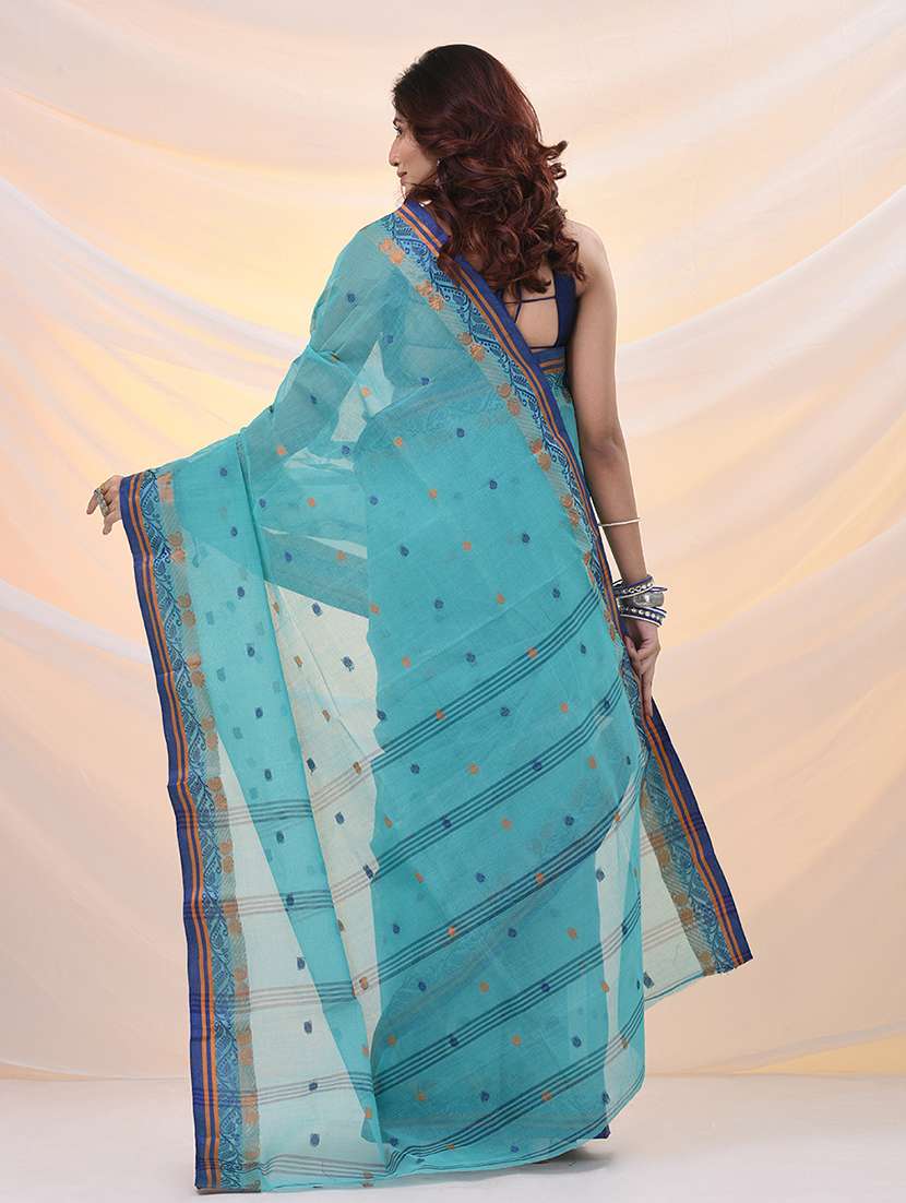 women self design tant saree - 21961446 - Standard Image - 2