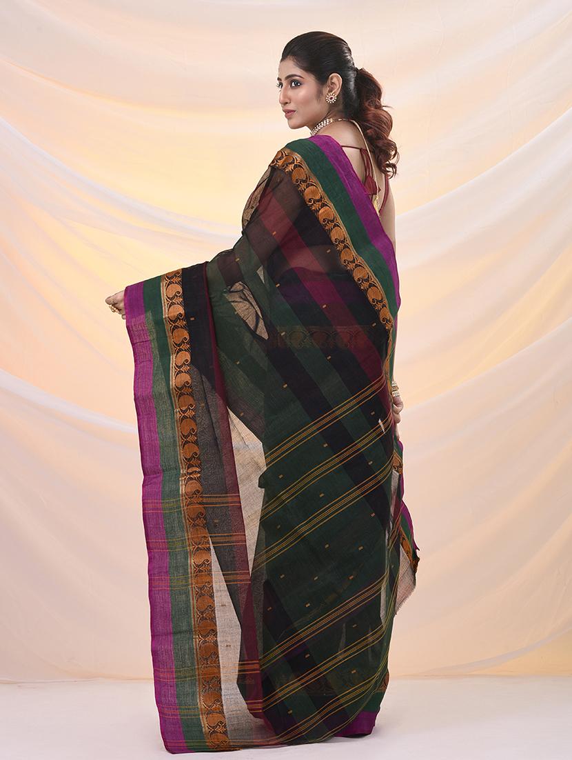 women self design tant saree - 21961450 - Standard Image - 2