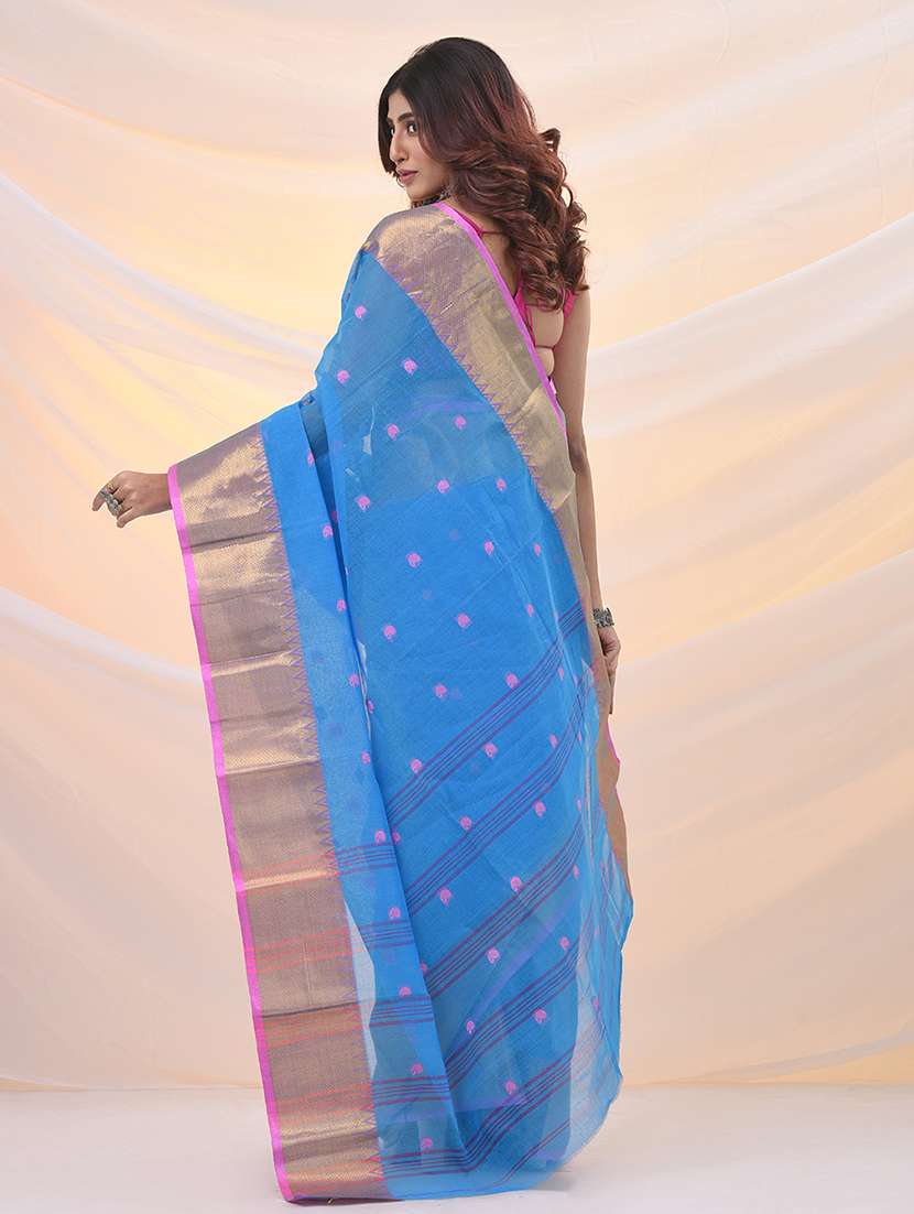 women self design tant saree - 21961451 - Standard Image - 2