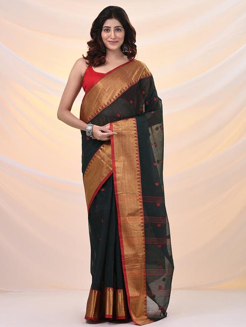 women self design tant saree - 21961455 -  Standard Image - 0