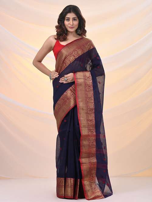 women self design tant saree - 21961456 - Standard Image - 0