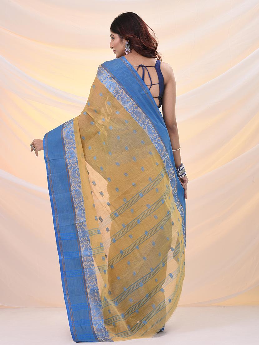 women self design tant saree - 21961458 - Standard Image - 2
