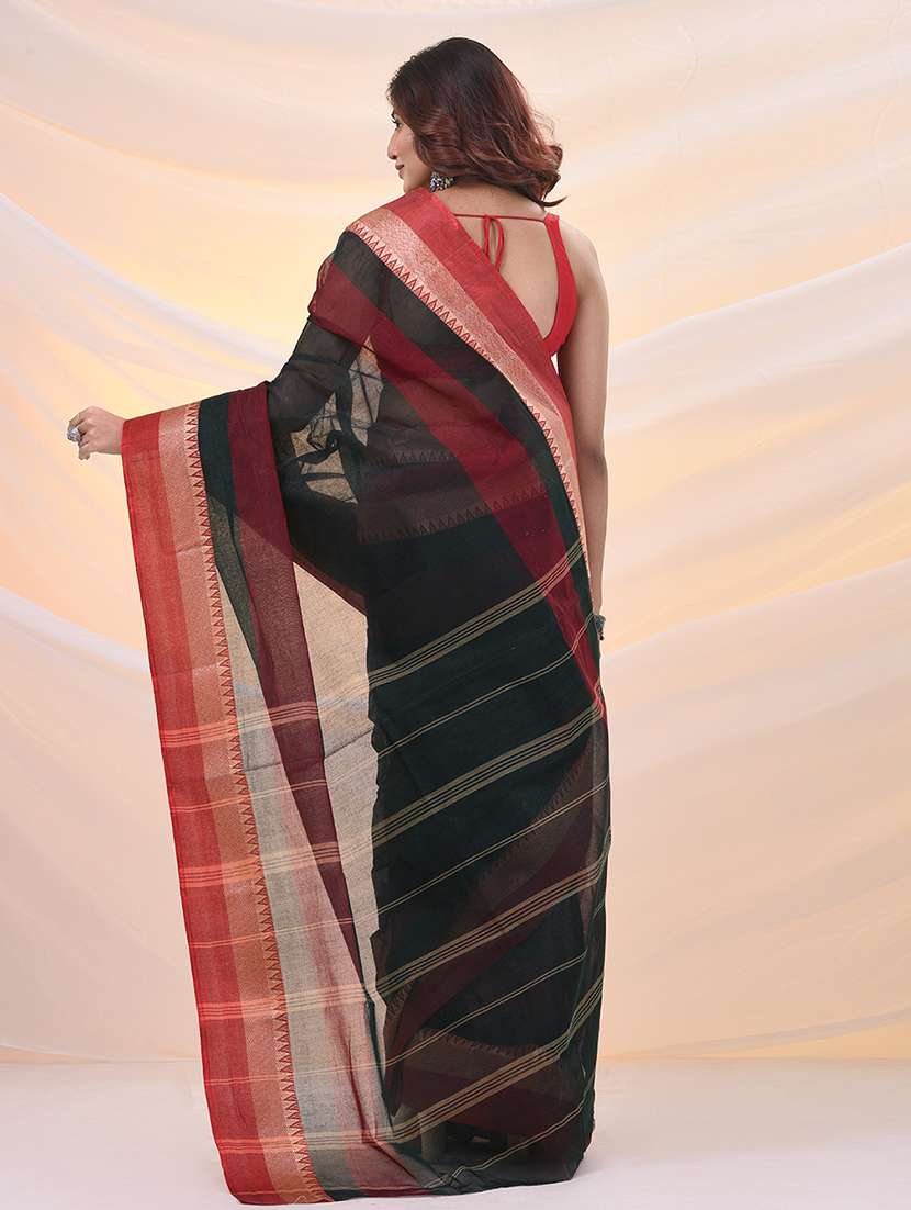 women self design tant saree - 21961459 -  Standard Image - 2