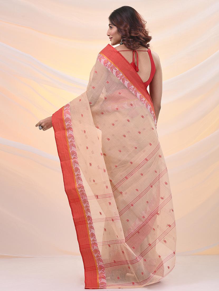 women self design tant saree - 21961462 - Standard Image - 2