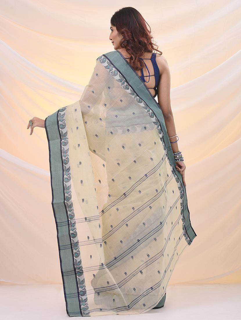 women self design tant saree - 21961463 - Standard Image - 2