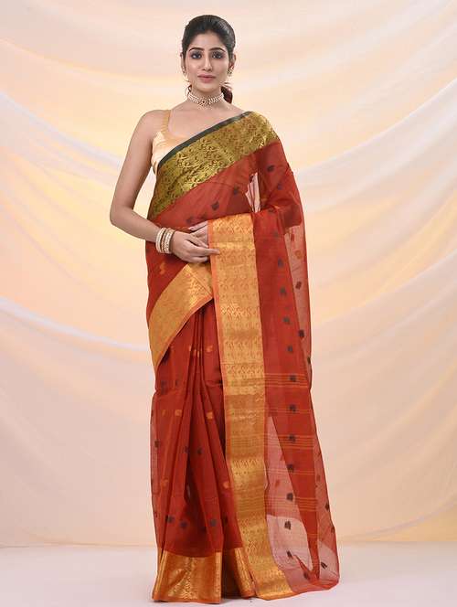 women self design tant saree - 21961464 - Standard Image - 0
