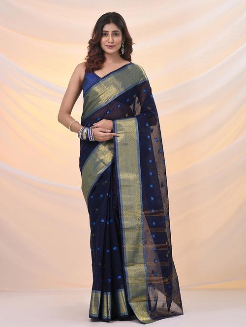 women self design tant saree - 21961466 -  Standard Image - 0