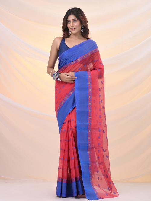 women self design tant saree - 21961469 - Standard Image - 0